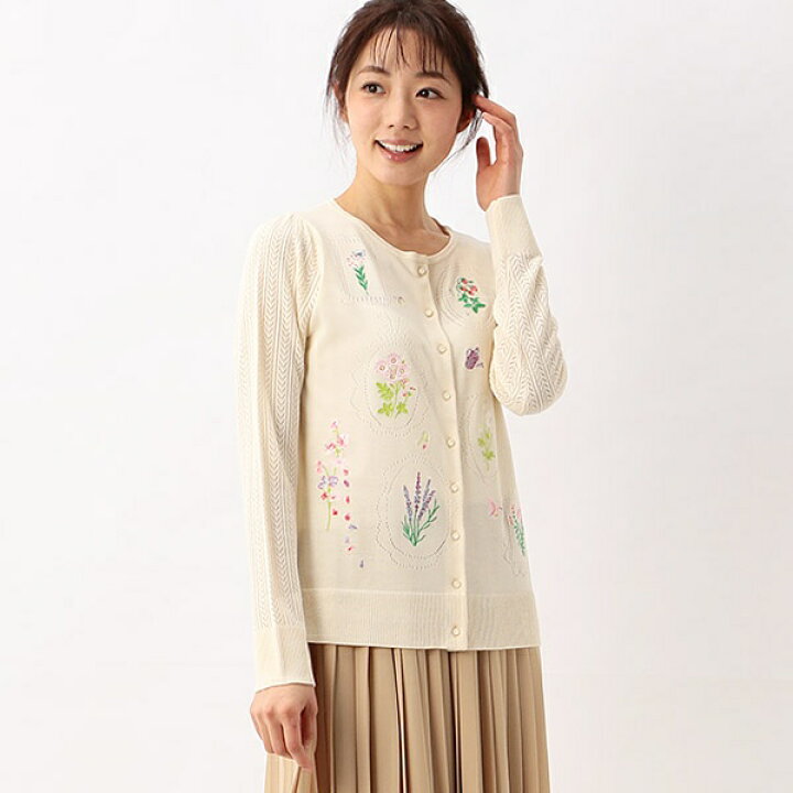 楽天市場】ｶﾞｰﾃﾞﾆﾝｸﾞ刺繍ﾆｯﾄｶｰﾃﾞ／フランシュリッペ（franche lippee  
