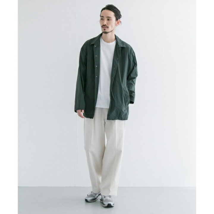 楽天市場】メンズジャケット(ATON VENTILE NYLON COACH JACKET 