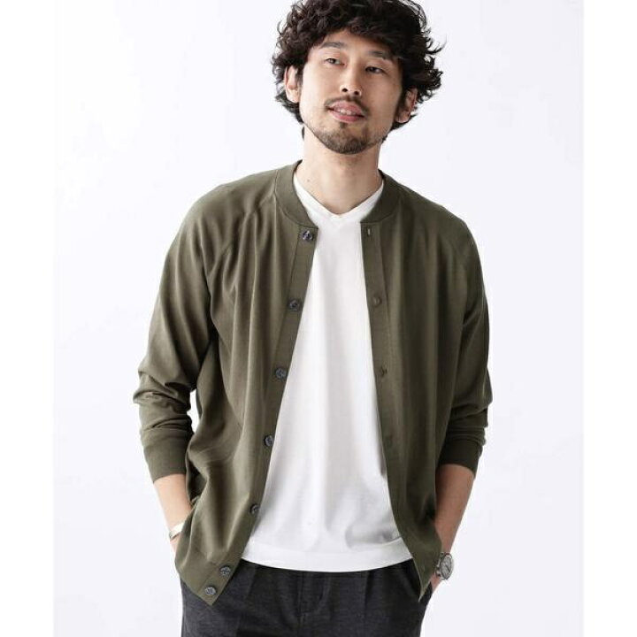 楽天市場 Wrinkle Free クルーネックカーディガン ナノユニバース 丸井 マルイ 楽天市場店