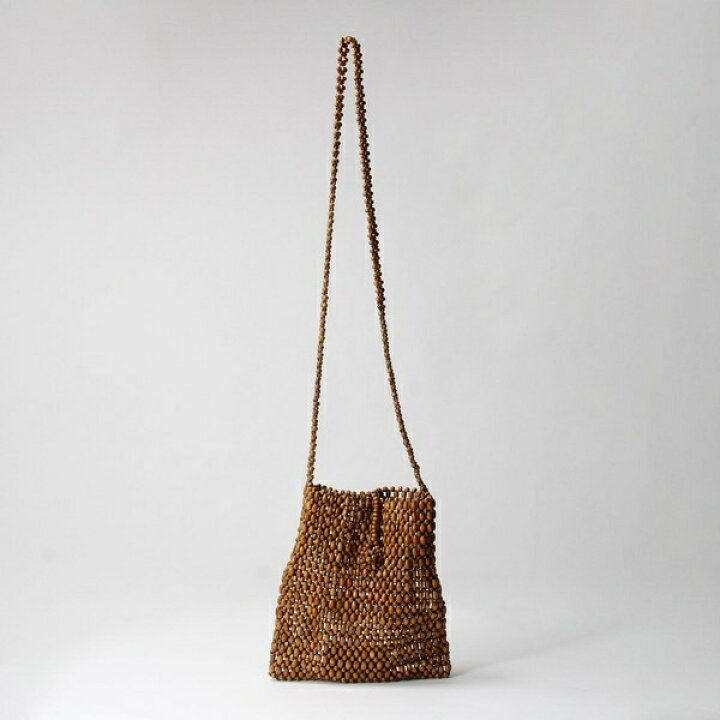楽天市場】＜PALOMA WOOL＞ウッドビーズショルダーバッグ  