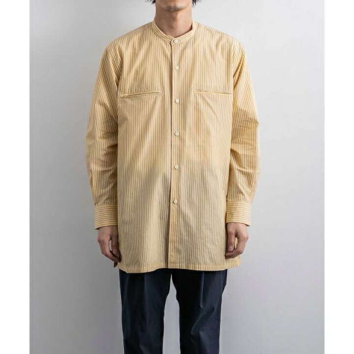 楽天市場】メンズシャツ(MAATEE＆SONS MAO COLLAR SHIRT)／アーバン 