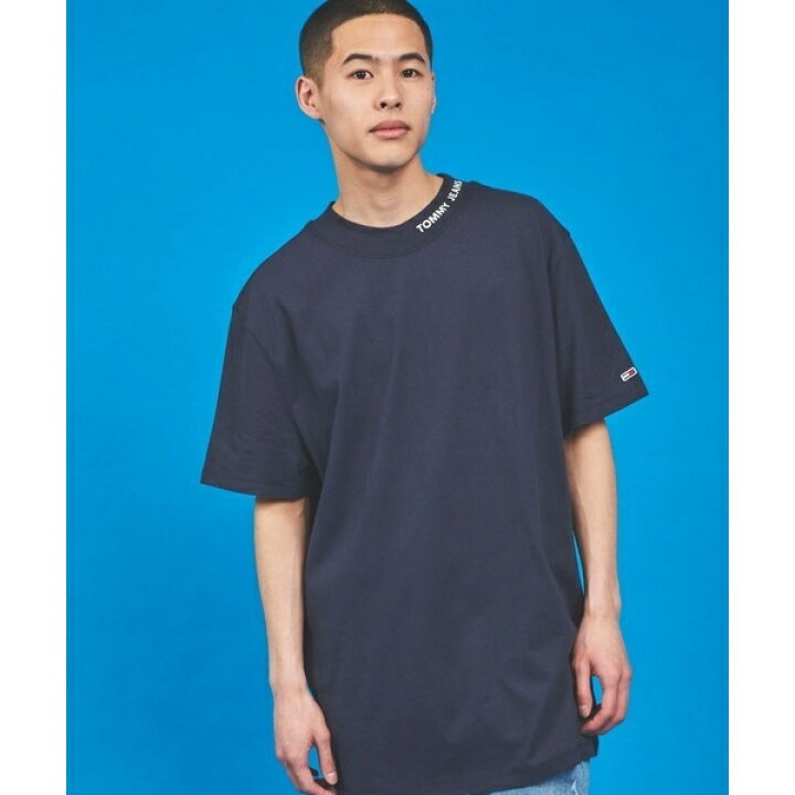 楽天市場 ロゴハイネックtシャツ トミー ジーンズ メンズ Tommy Jeans 丸井 マルイ 楽天市場店