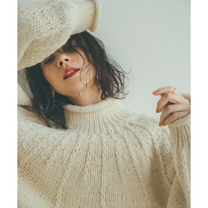楽天市場】【Audrey and John Wad】ペルーニットハイネックプル 