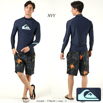 【QUIKSILVER/クイックシルバー】ラッシュガードQLY201070／ムラサキスポーツ（murasakisports）