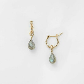 《WEB限定》K10ラブラドライトピアスセット／アガット（agete）