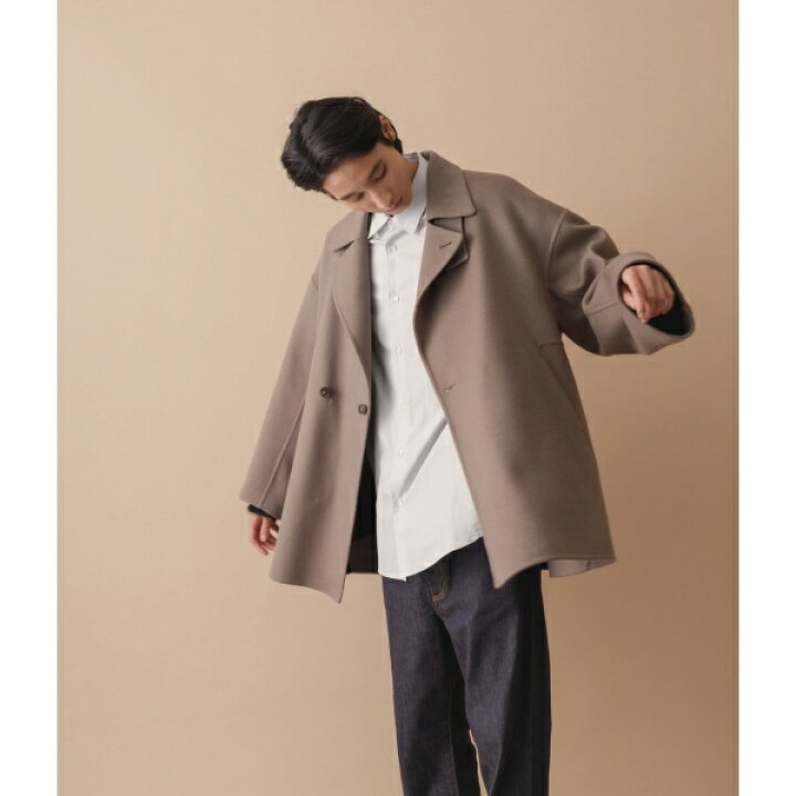 楽天市場】【BISHU FABRIC】S120 セミダブルショートコート UNISEX 