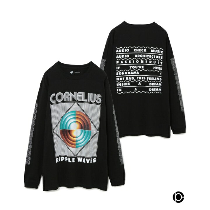 楽天市場】【Cornelius×10C】Long Sleeve T-shirts “Ripple waves 