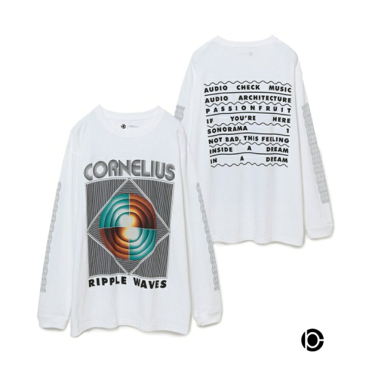 楽天市場】【Cornelius×10C】Long Sleeve T-shirts “Ripple waves 