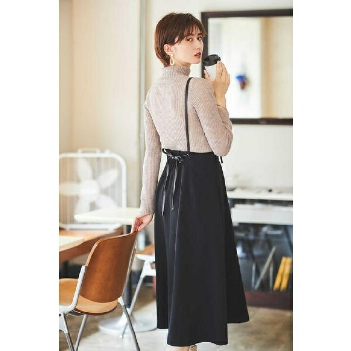 楽天市場】＜美人百花10月号掲載商品＞バックリボンジャンパースカート 