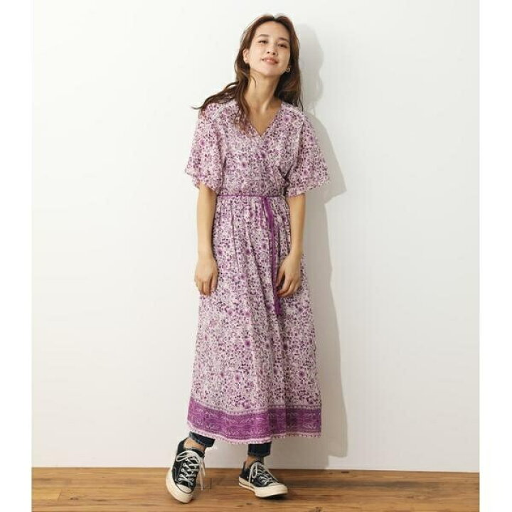 楽天市場 Floret Patternガウンワンピース ロデオクラウンズ ワイドボウル 丸井 マルイ 楽天市場店