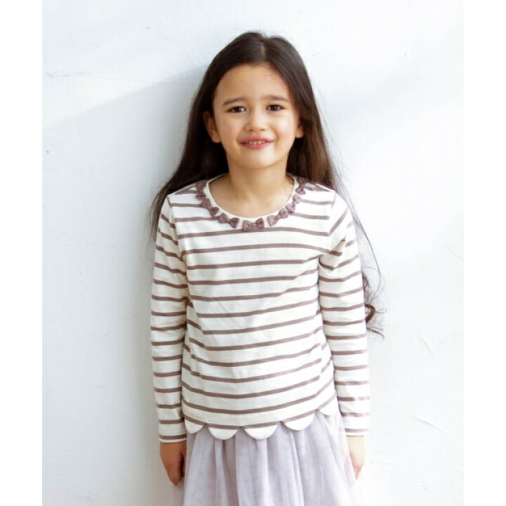 楽天市場】【90−130cm】スカラップボーダー 長袖Tシャツ/エニィファム キッズ(any FAM KIDS) : 丸井(マルイ)楽天市場店 楽天市場】【90−130cm】スカラップボーダー 長袖Tシャツ/エニィファム キッズ(any FAM KIDS) : 丸井(マルイ)楽天市場店