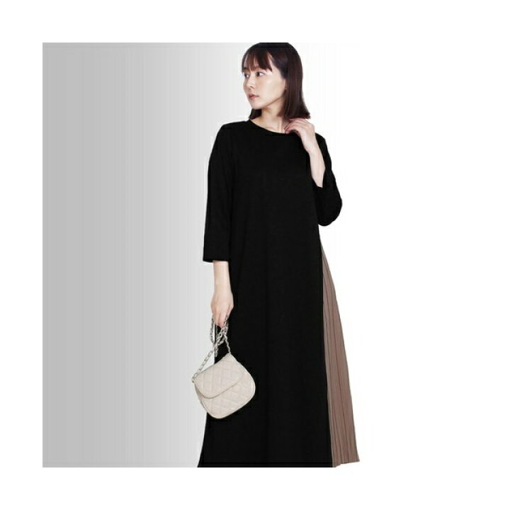 楽天市場 サイドプリーツポンチワンピース マーサ Martha 丸井 マルイ 楽天市場店