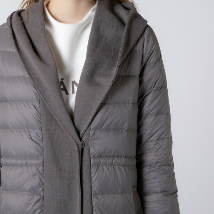 楽天市場 異素材パックなしショールフードダウン メイソングレイ 丸井 マルイ 楽天市場店