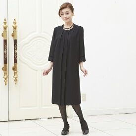 楽天市場 喪服 ワンピース ゆったりの通販