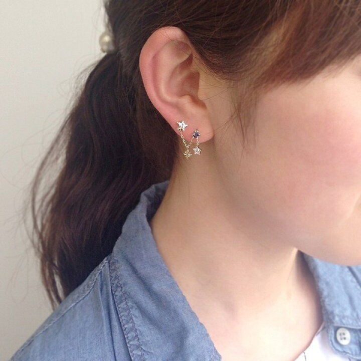 楽天市場 キラメキホシピアス 2ホールピアス テイクアップ ピュア Take Up Pure 丸井 マルイ 楽天市場店