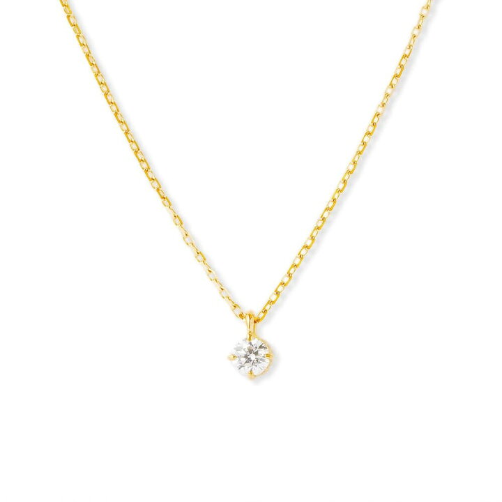 楽天市場】K18ダイヤモンドネックレス(0.06ct)／ノジェス（NOJESS 