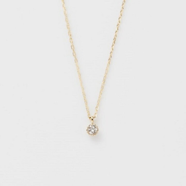 楽天市場】K18ダイヤモンドネックレス（0.05ct）／アガット（agete 