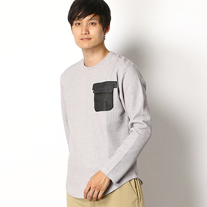 楽天市場】メンズTシャツ（ウォルターストリームロングスリーブクルー 