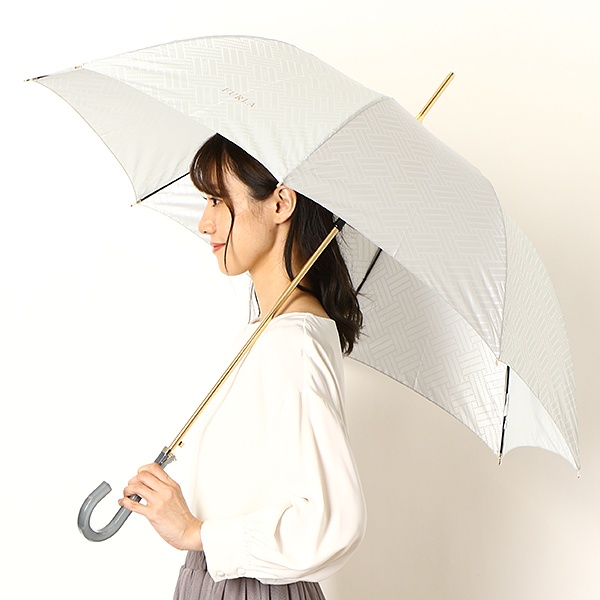 雨傘 ジャンプ傘 耐風 グラス骨 UV加工 日本 日本製 【代引不可】 雑貨 フルラ モノグラム FURLA 2022年のクリスマス 婦人 レディース