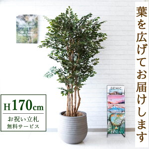 フェイクグリーン トネリコツリー H約170cm 鉢付き / 人工観葉植物 観葉植物 フェイク 造花 大型 大きい 店舗 装飾 開店 開業 移転 祝い ギフト プレゼント おしゃれ 住宅展示場 モデルハウス