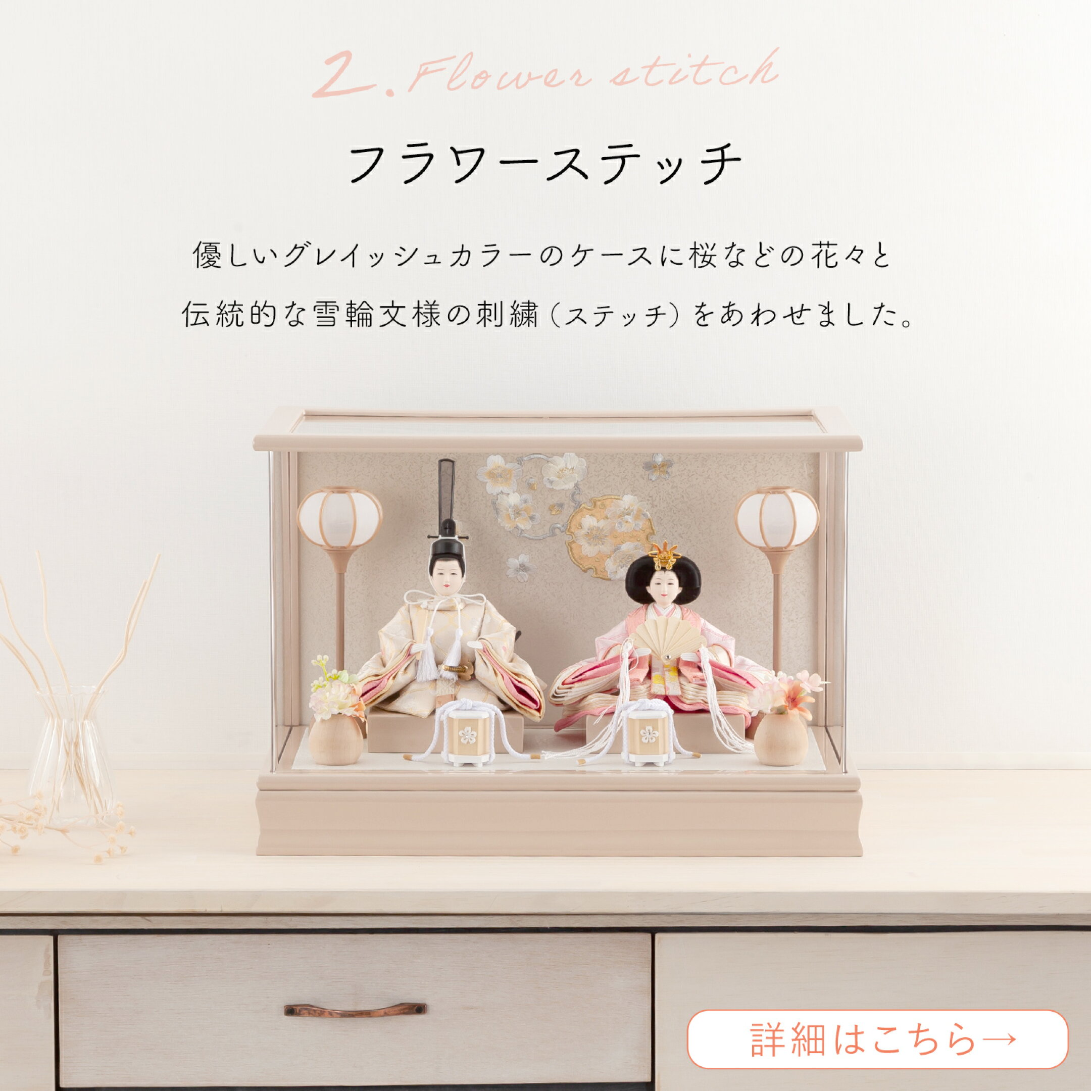 フラワーステッチ説明