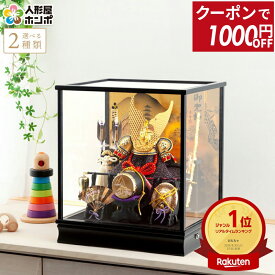 【100周年祭特価★先着クーポン】五月人形 コンパクト おしゃれ 兜 5月人形 兜飾り 兜ケース飾り 藤翁作 富岳 山水バック オルゴール付 ケース 初節句 男の子 兜コンパクト 節句 飾り h075-fncp-165-712-na 【2026年度新作】【選べる2種類】