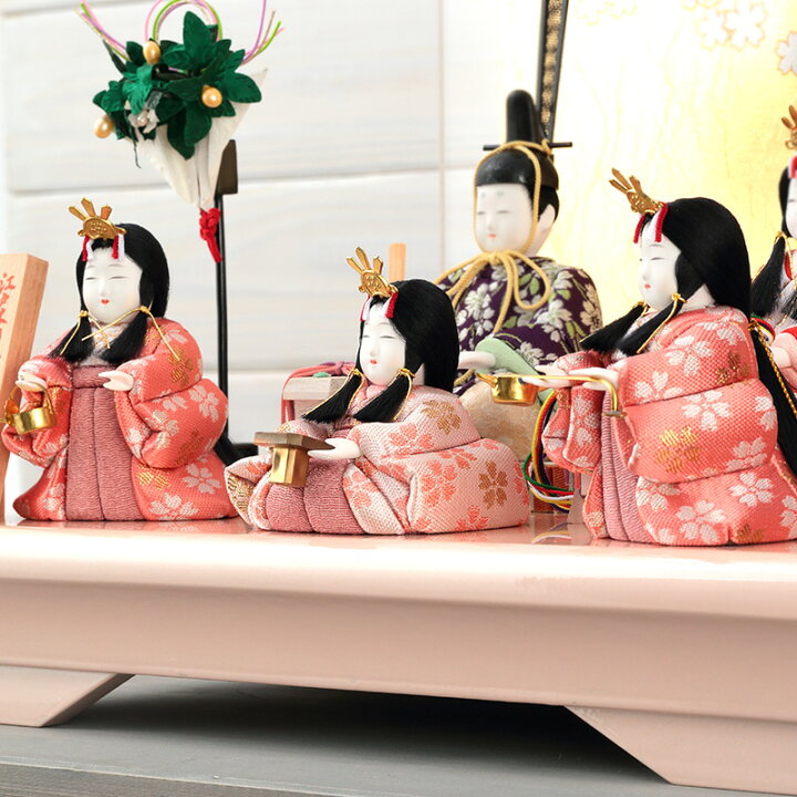 楽天市場】【4/15全品+P10倍☆100周年祭クーポン】雛人形 コンパクト 