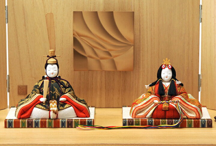 楽天市場】雛人形 木目込み お雛様 一秀 ひな人形 木目込人形飾り 平 