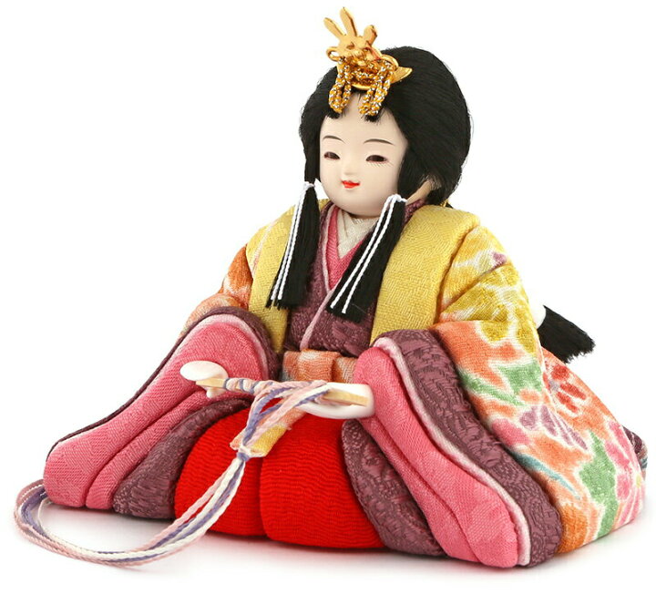 楽天市場】雛人形 コンパクト おしゃれ 木目込み 柿沼東光作 ひなもも 