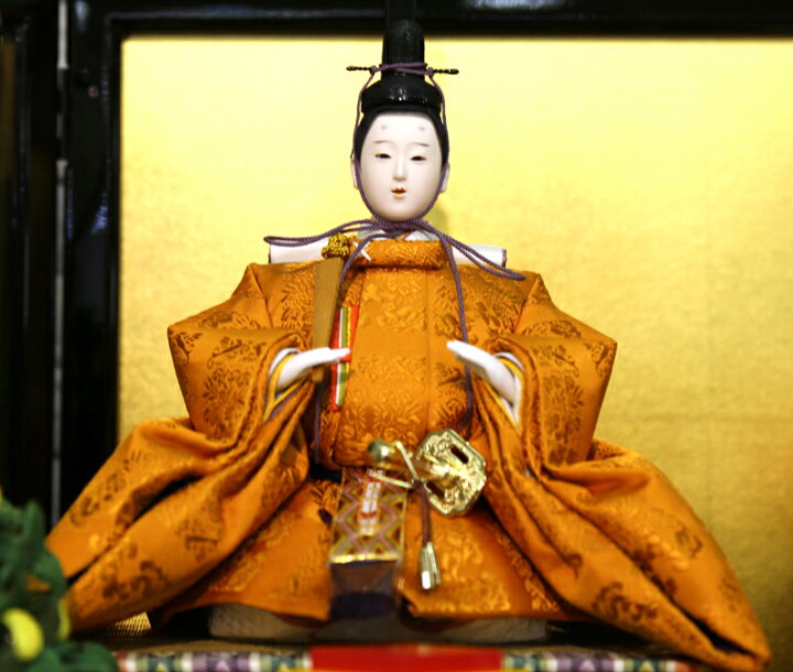 楽天市場】雛人形 久月 ひな人形 雛 平飾り 親王飾り 平安雛幸作 