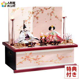 雛人形 コンパクト 平安豊久 ひな人形 収納飾り 親王飾り きらら 刺繍 芥子親王揃 【2026年度新作】 h083-mo-304437 HJ-114