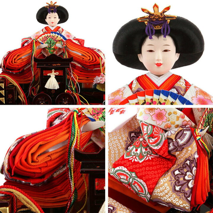 楽天市場】【4/15全品+P10倍☆100周年祭クーポン】雛人形 ひな人形 雛 