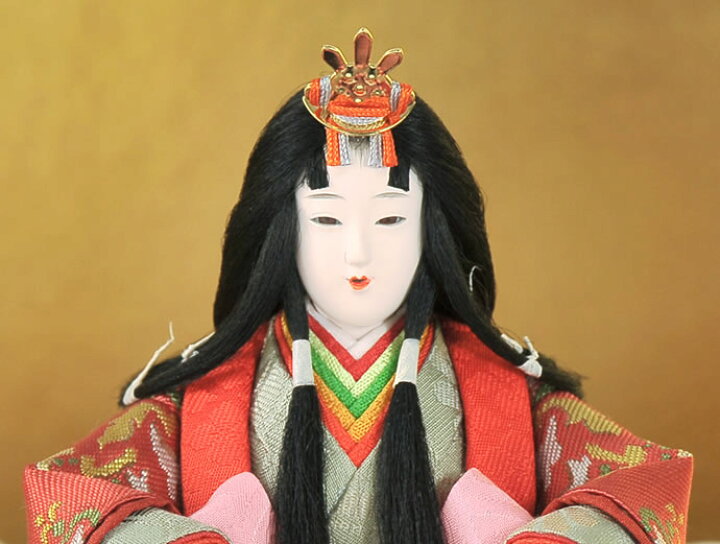 楽天市場】雛人形 おしゃれ 親王飾り 名匠・逸品飾り 平安光義作 京 