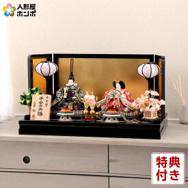 【先着★在庫限り17,000円OFFクーポン】雛人形 ひな人形 平飾り 親王飾り 松玉作 本束帯 平安古典雛 【2026年度新作】 h263-mf-102-026