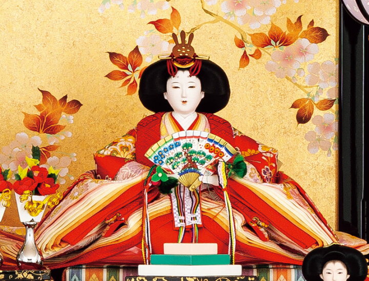 楽天市場】雛人形 吉徳大光 ひな人形 三段飾り 十二人飾り 能楽鶴亀雛 