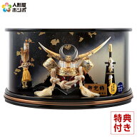 【楽天スーパーSALE★半額+P最大14倍】五月人形 上杉謙信 兜ケース飾り 兜飾り 藤翁作 勇将 アクリルケー…