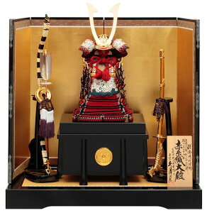 五月人形 久月 鎧平飾り 鎧飾り 早乙女幸隆作 1/4 正絹赤糸縅大鎧 鎌倉時代 貼り合わせ小札 【2026年度新作】 h075-k-82005 D-62