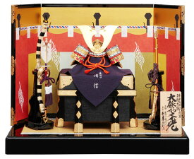 五月人形 久月 兜平飾り 兜飾り 粟田口清信作 大鍬形之兜 正絹朱赤糸縅 総裏 10号 本金箔押小札 【2026年度新作】 h075-k-11885 D-57