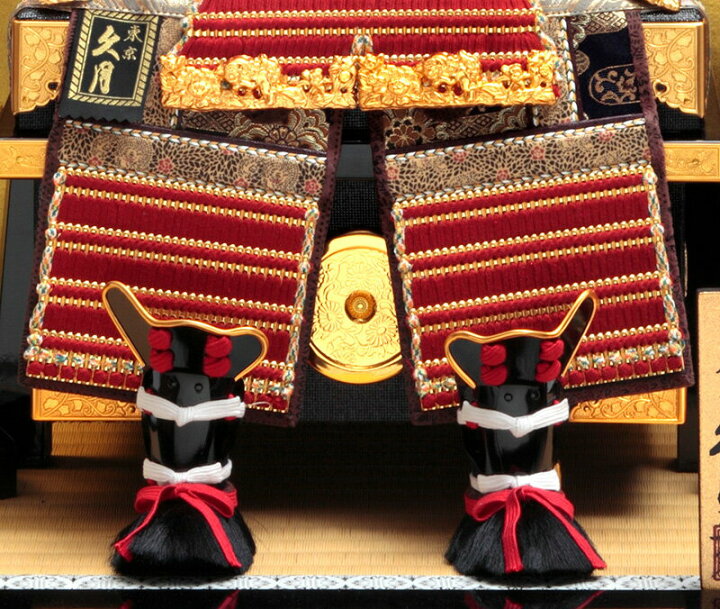 楽天市場】【2/19最大P7倍】五月人形 久月 鎧平飾り 鎧飾り 鈴木利光作 