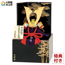 五月人形 コンパクト 豊久 兜収納飾り 兜飾り 鈴甲子雄山作 春日大社所蔵模写 竹雀之兜 8号 会津塗 【2026年度新作】 h075-mo-502863 GG-033