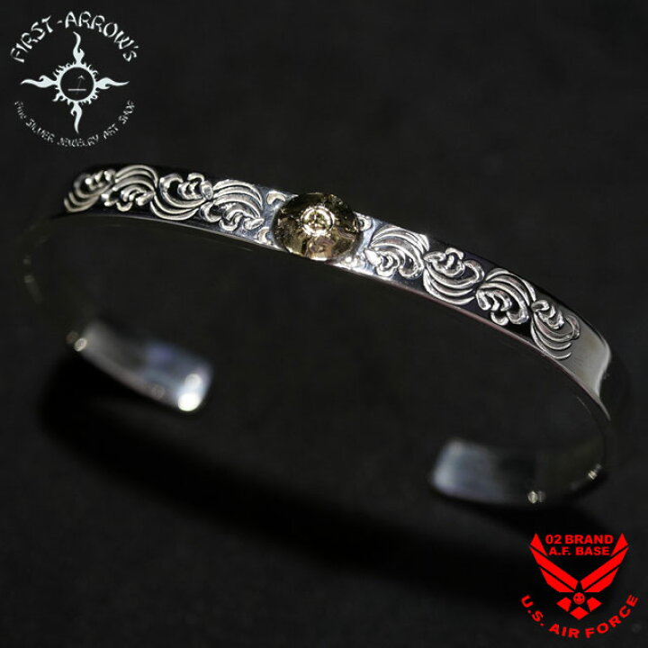 楽天市場】ポイント2倍!!ファーストアローズ K18メタル付き 平打ち6mm  