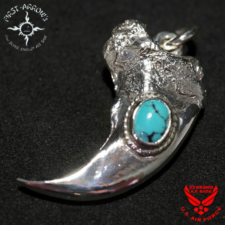 楽天市場】ポイント2倍!!ファーストアローズ ターコイズ付 ベアクロー  