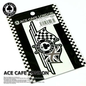 �G�[�X�J�t�F�����h�� �X�e�b�J�[ ACE CAFE LONDON ace-n011de