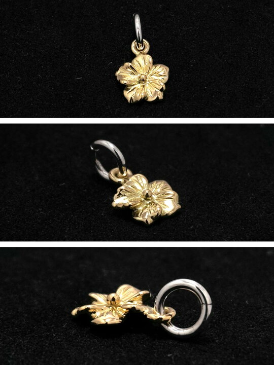 楽天市場】ポイント2倍!!ファーストアローズ K18フラワーメタル 