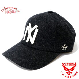 アメリカンニードル ニューヨーク ブラックヤンキース 刺繍 ベースボールキャップ 帽子 メンズ 新作2022年モデル AMERICAN NEEDLE smu670a-nby