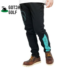 アウトレット!!ガッチャゴルフ ロゴ刺繍 カラー切替 ガムストレッチパンツ メンズ 新作2023年モデル GOTCHA GOLF 231gg1801