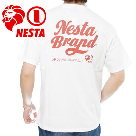 アウトレット!!ネスタブランド ライオンニコ プリント ルーズシルエット ドライ 半袖Tシャツ メンズ 新作2023年モデル NESTA BRAND 232nb1010