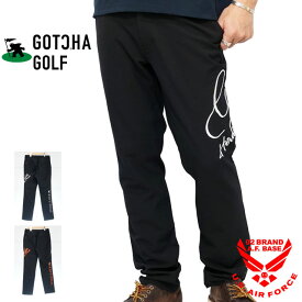 アウトレット!!ガッチャゴルフ ロゴ跨ぎ 4WAYストレッチパンツ メンズ 新作2023年モデル GOTCHA GOLF 232gg1803