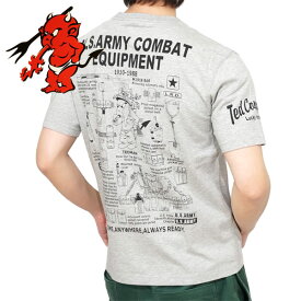 テッドマン U.S.ARMY 半袖Tシャツ メンズ 新作2024年モデル TEDMANS tdss-564