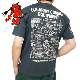 テッドマン U.S.ARMY 半袖Tシャツ メンズ 新作2024年モデル TEDMANS tdss-564